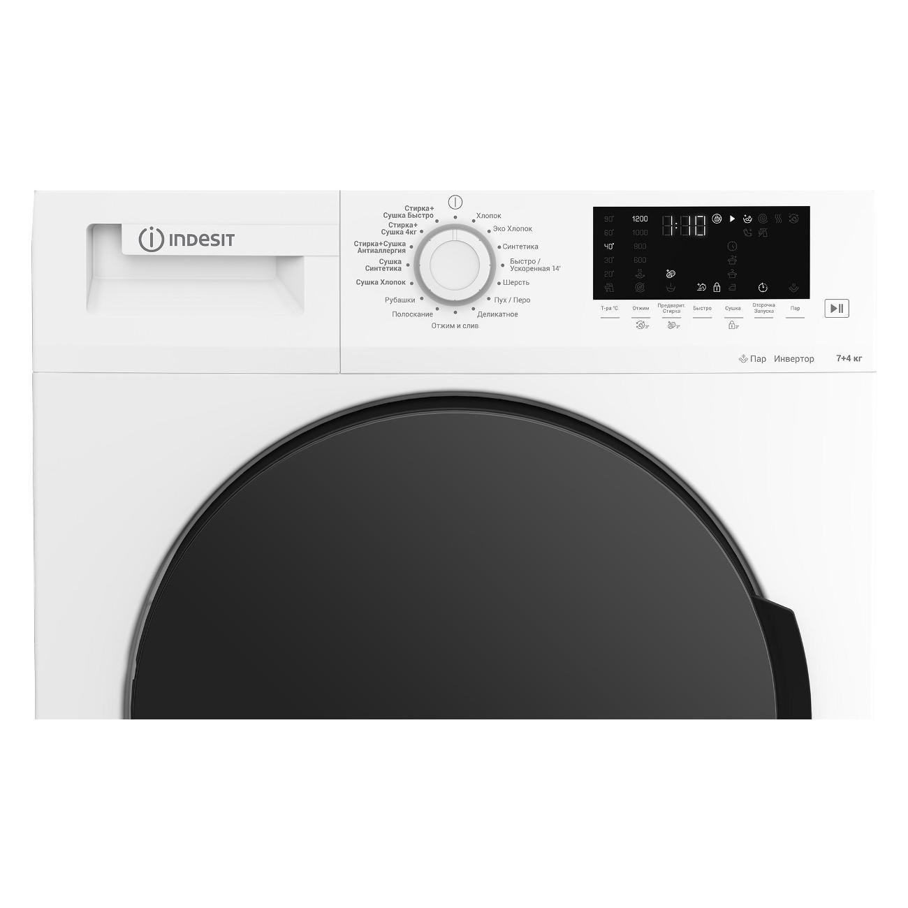Стиральная машина с сушкой Indesit WDS 7428 C7S VW — изображение 3