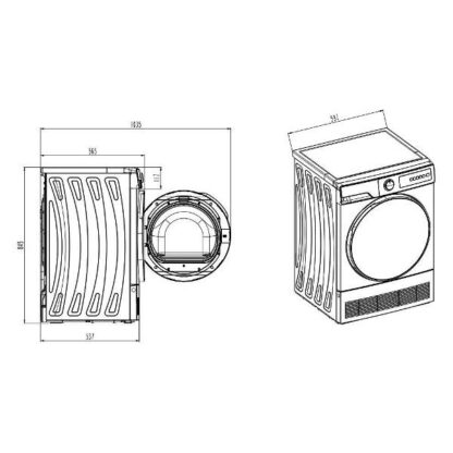 Сушильная машина DeLonghi DTD 8105 H Fabio — изображение 10