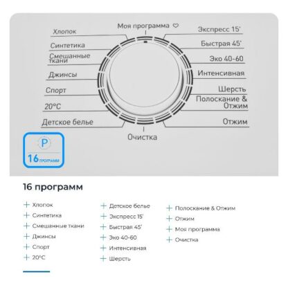 Стиральная машина ZUGEL ZWT612 — изображение 11