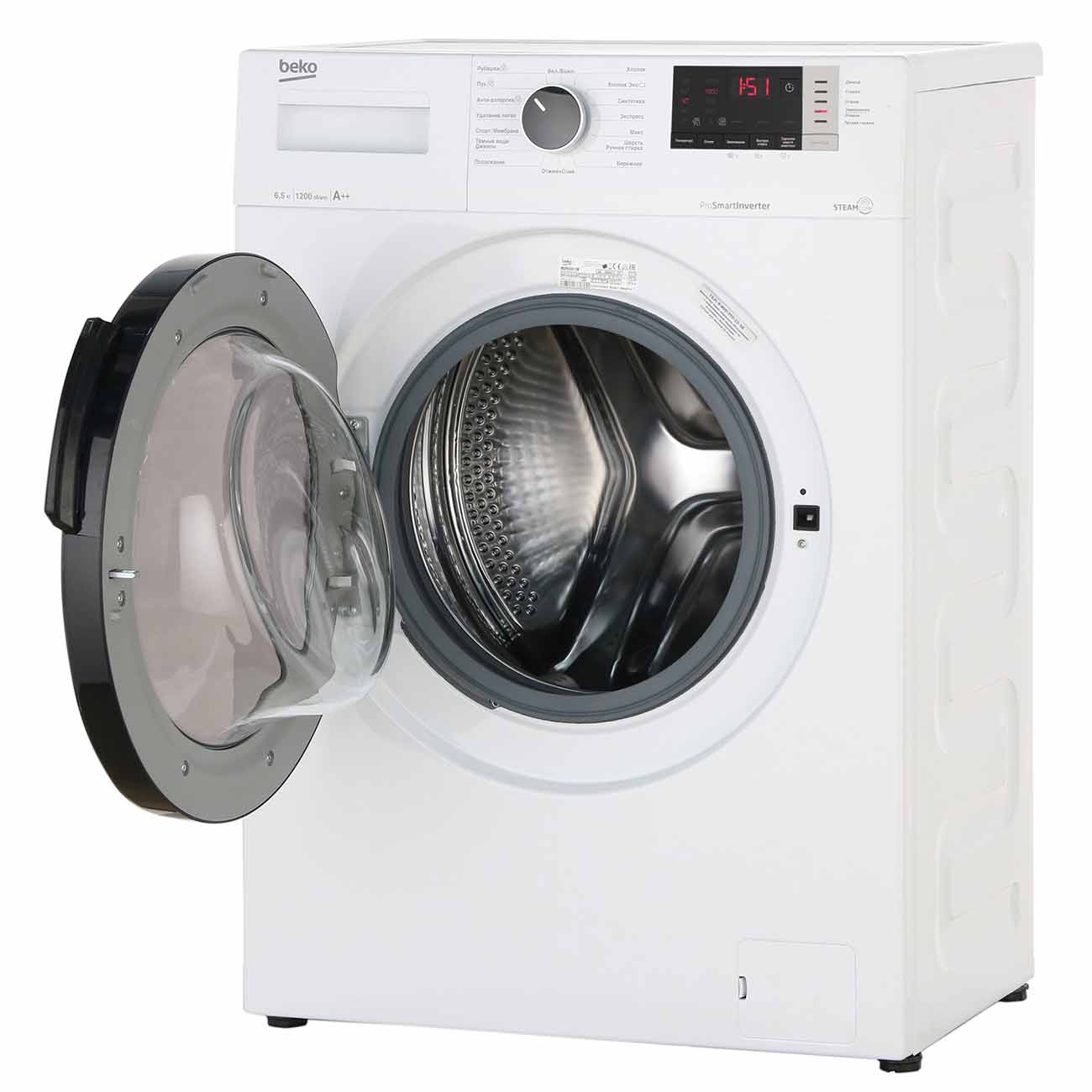 Стиральная машина Beko WSPE6H612W White — изображение 2