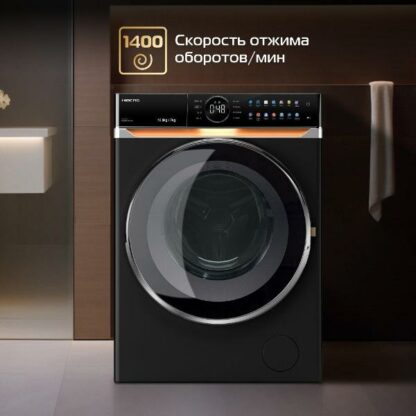 Стиральная машина с сушкой Hiberg i-DDQ10-10714 B — изображение 13