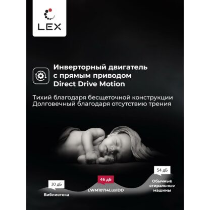 Стиральная машина с сушкой LEX LWM10714LuxIDD — изображение 10