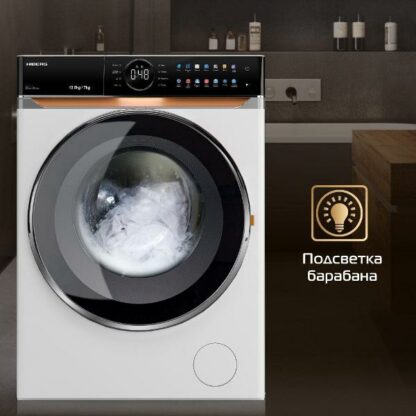 Стиральная машина с сушкой Hiberg i-DDQ10-10714 W — изображение 9