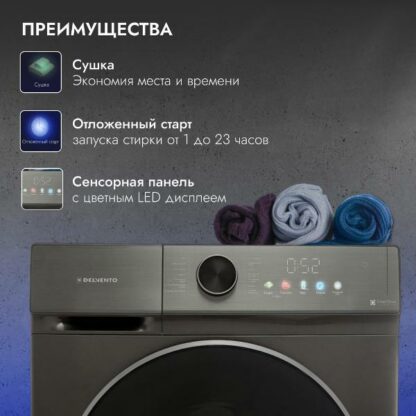 Стиральная машина с сушкой Delvento VBS701 — изображение 6