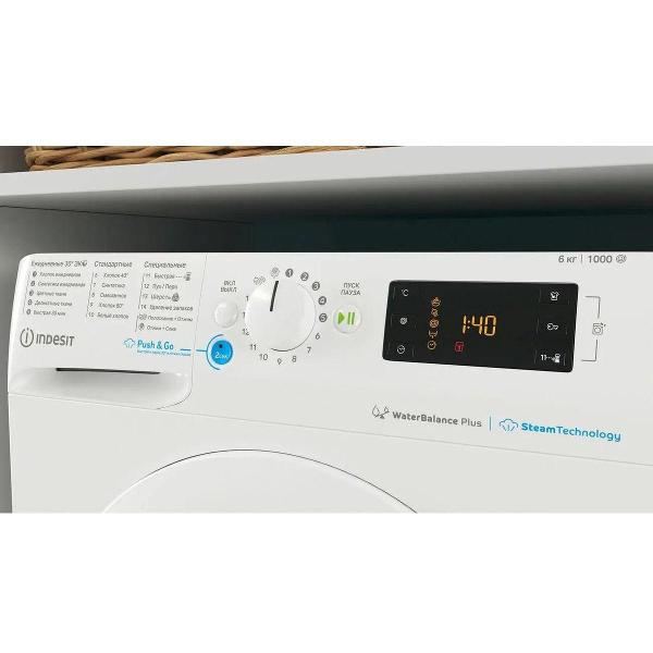 Стиральная машина Indesit BWSE 61051 WWV RU — изображение 3