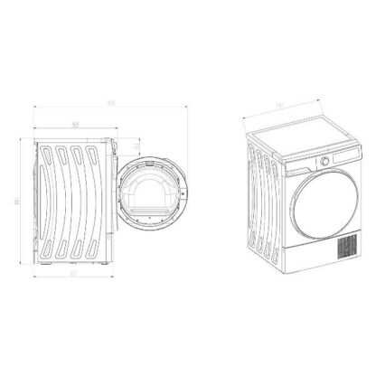 Сушильная машина DeLonghi DTD 8105 H Fabio — изображение 4