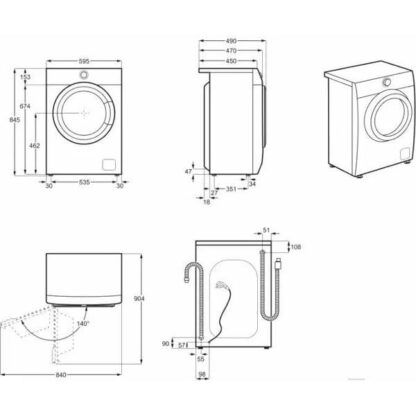 Стиральная машина с сушкой Electrolux EW6SN427WG — изображение 8