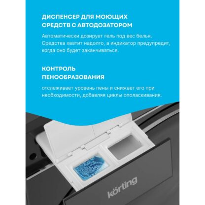 Стиральная машина Korting KWM 60DS1499 An — изображение 6