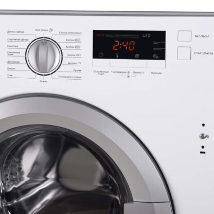 Встраиваемая стиральная машина Maunfeld MBWM148S — изображение 3