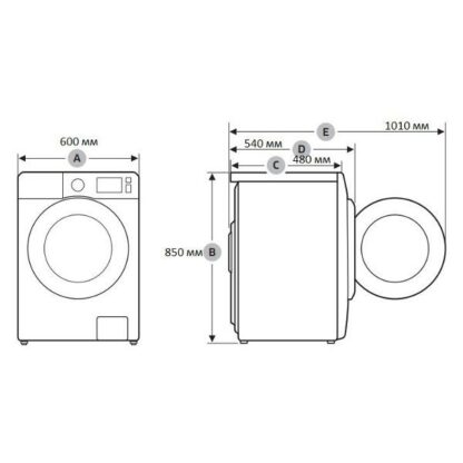 Стиральная машина Samsung WW80AG6S24AN — изображение 8