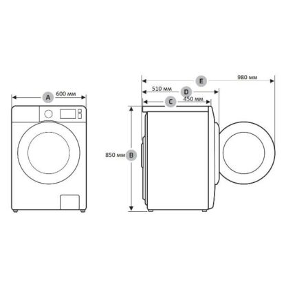 Стиральная машина Samsung WW80AG6S24AW — изображение 7