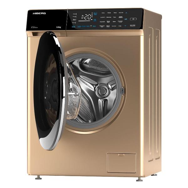Стиральная машина Hiberg i-DDQ9-812 G Gold — изображение 4