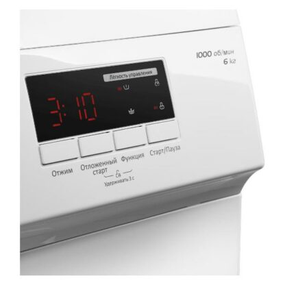 Стиральная машина Maunfeld MFWM106WH05 — изображение 6