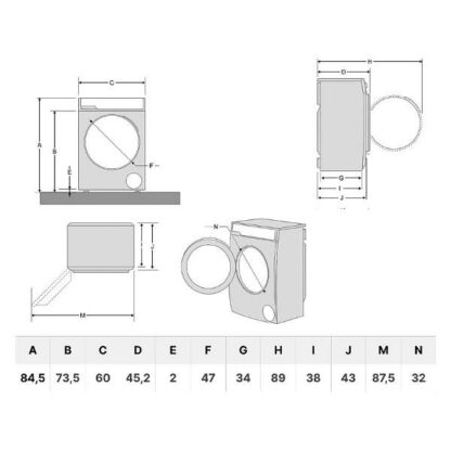 Стиральная машина Korting KWM 42IL1267 — изображение 3