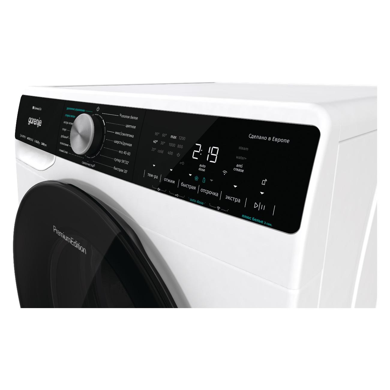 Стиральная машина Gorenje WNS1X4A3AWIFI/C — изображение 4