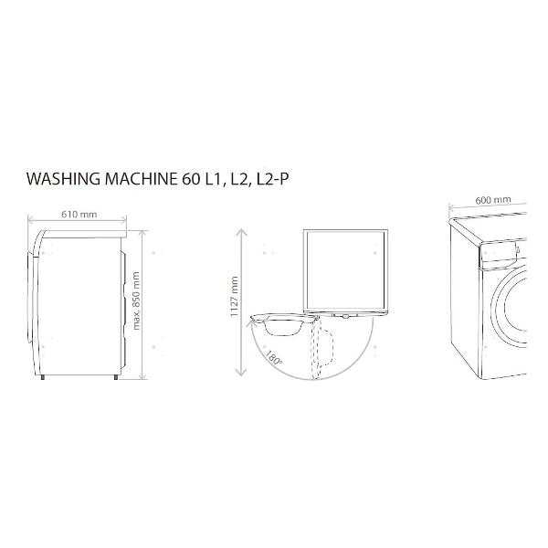 Стиральная машина Gorenje WNS1X4A3AWIFI/C — изображение 13