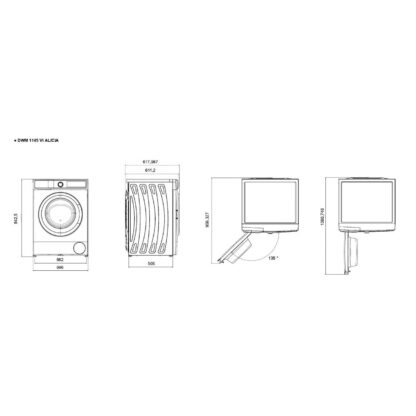 Стиральная машина DeLonghi DWM 1145 VI Alicia — изображение 10