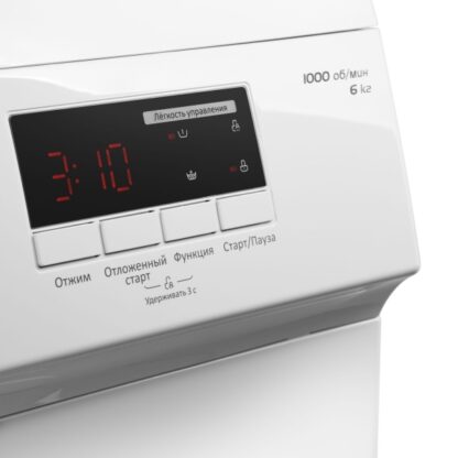 Стиральная машина Maunfeld MFWM106WH05 — изображение 8