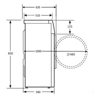 Стиральная машина Scandilux LX3T8200 — изображение 13