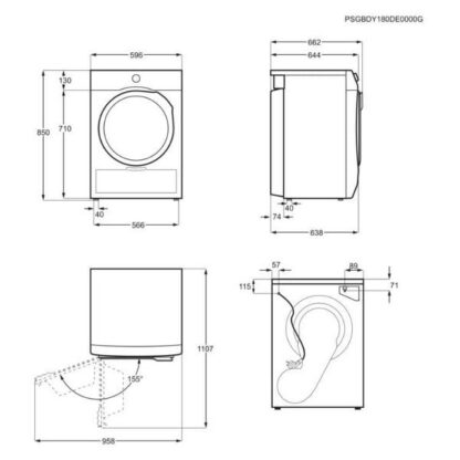 Сушильная машина Electrolux EW9H188SC — изображение 10
