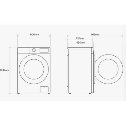 Сушильная машина LG DC90V5V0W — изображение 6