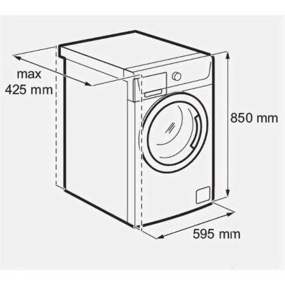 Стиральная машина Indesit EWSB 5085 BK — изображение 14