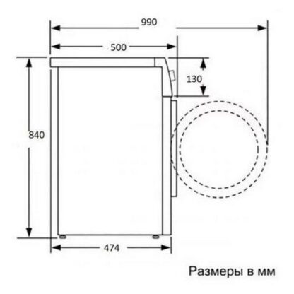 Стиральная машина с сушкой Indesit WDS7428C7SVW — изображение 8