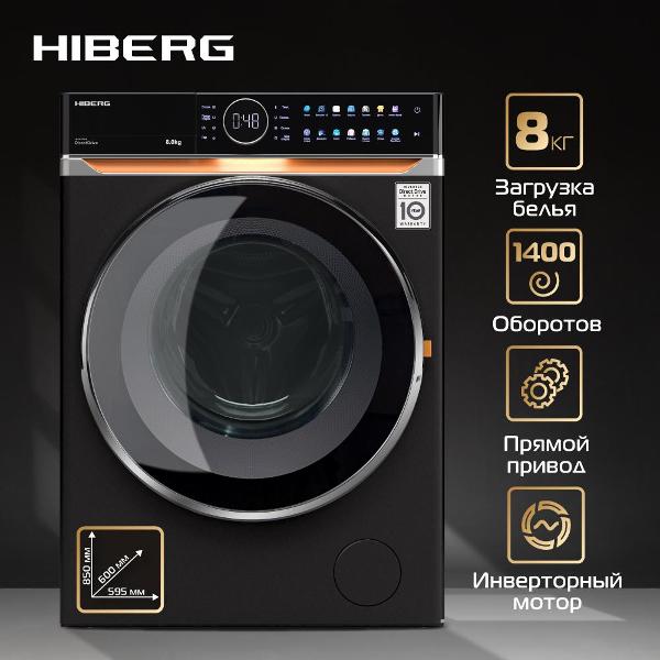 Стиральная машина Hiberg i-DDQ10-814 B — изображение 7