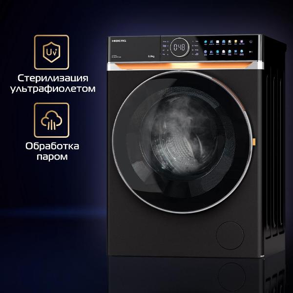 Стиральная машина Hiberg i-DDQ10-814 B — изображение 9