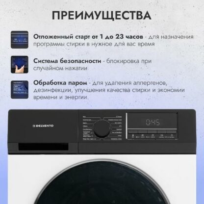Стиральная машина Delvento VHC720 — изображение 7