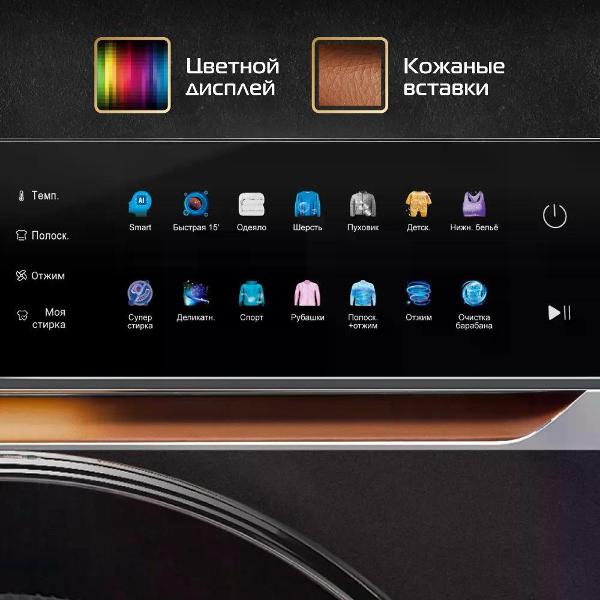 Стиральная машина Hiberg i-DDQ10 - 814 B — изображение 3