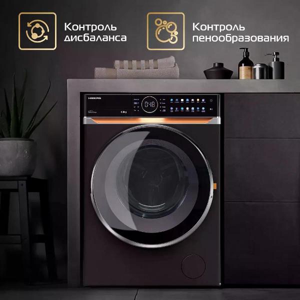 Стиральная машина Hiberg i-DDQ10 - 814 B — изображение 7