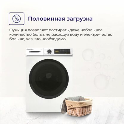 Стиральная машина Delvento Energy Twist VW42622 White — изображение 10