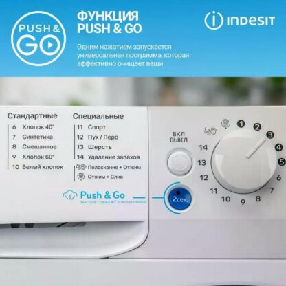 Стиральная машина Indesit BWSA 7109 WWV — изображение 5