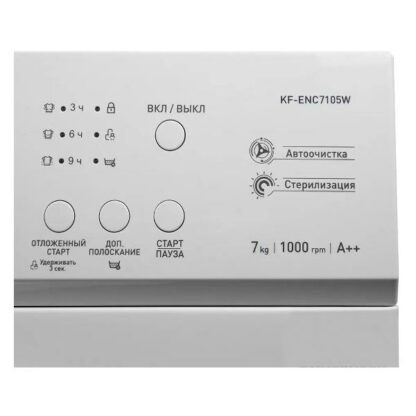 Стиральная машина Kraft KF-ENC7105W — изображение 5