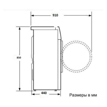 Стиральная машина Jacky's JW S0602B — изображение 8