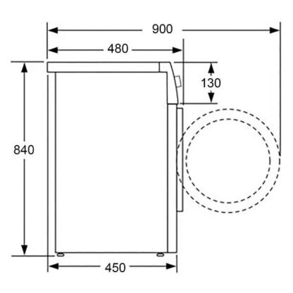 Стиральная машина Beko WSPE7612A — изображение 5