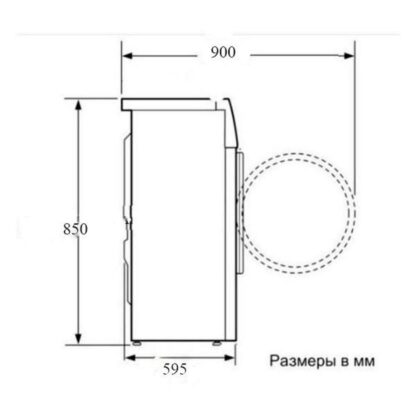 Стиральная машина Бирюса WM-SC914/15 W — изображение 9