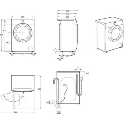 Стиральная машина с сушкой Gorenje W3D2A854ADS/R — изображение 15