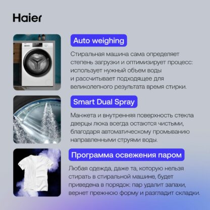 Стиральная машина Haier HW60-BP10929AE — изображение 4
