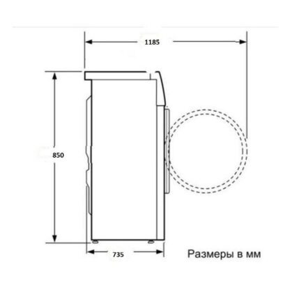 Стиральная машина Gorenje W1NHPI62SCSIRV — изображение 15
