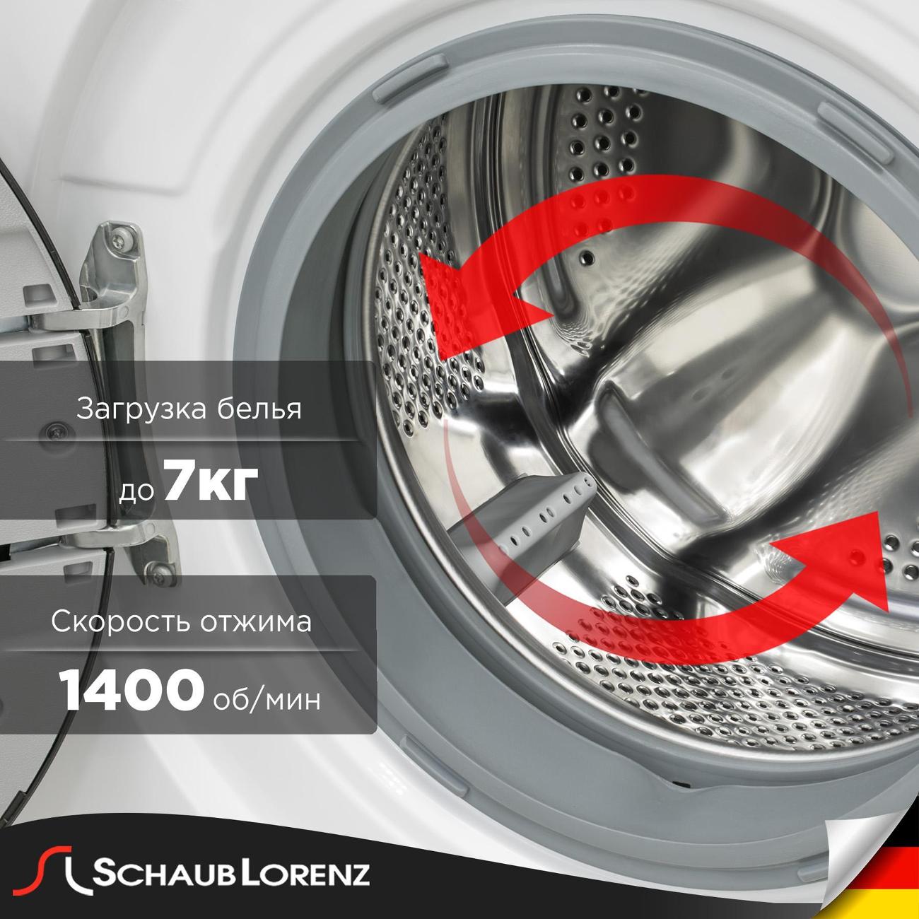 Стиральная машина Schaub Lorenz SLW T3721 — изображение 4