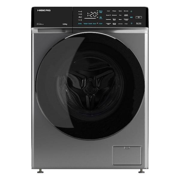 Стиральная машина Hiberg i-DDQ9-612 Sd Dark Grey — изображение 2