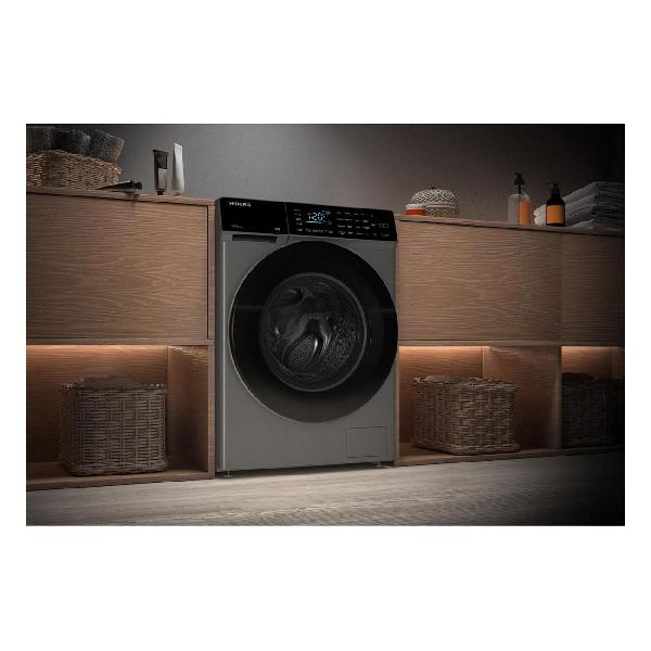 Стиральная машина Hiberg i-DDQ9-612 Sd Dark Grey — изображение 6