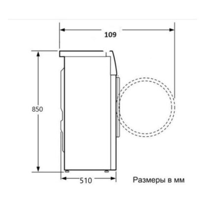 Стиральная машина Hiberg i-DDQ6-612 Sd — изображение 6