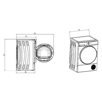 Сушильная машина DeLonghi DTD 795 H Fabio — изображение 9