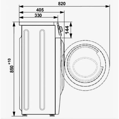 Стиральная машина Indesit IWUB 4105 CIS — изображение 9