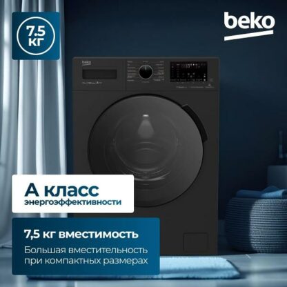 Стиральная машина Beko WSPE7H616A — изображение 8
