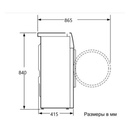 Стиральная машина Beko WSRE6512ZSS — изображение 4