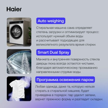 Стиральная машина Haier HW90-BP14929A — изображение 4
